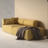 Sala con Pavimento Auris Blanco 60x120