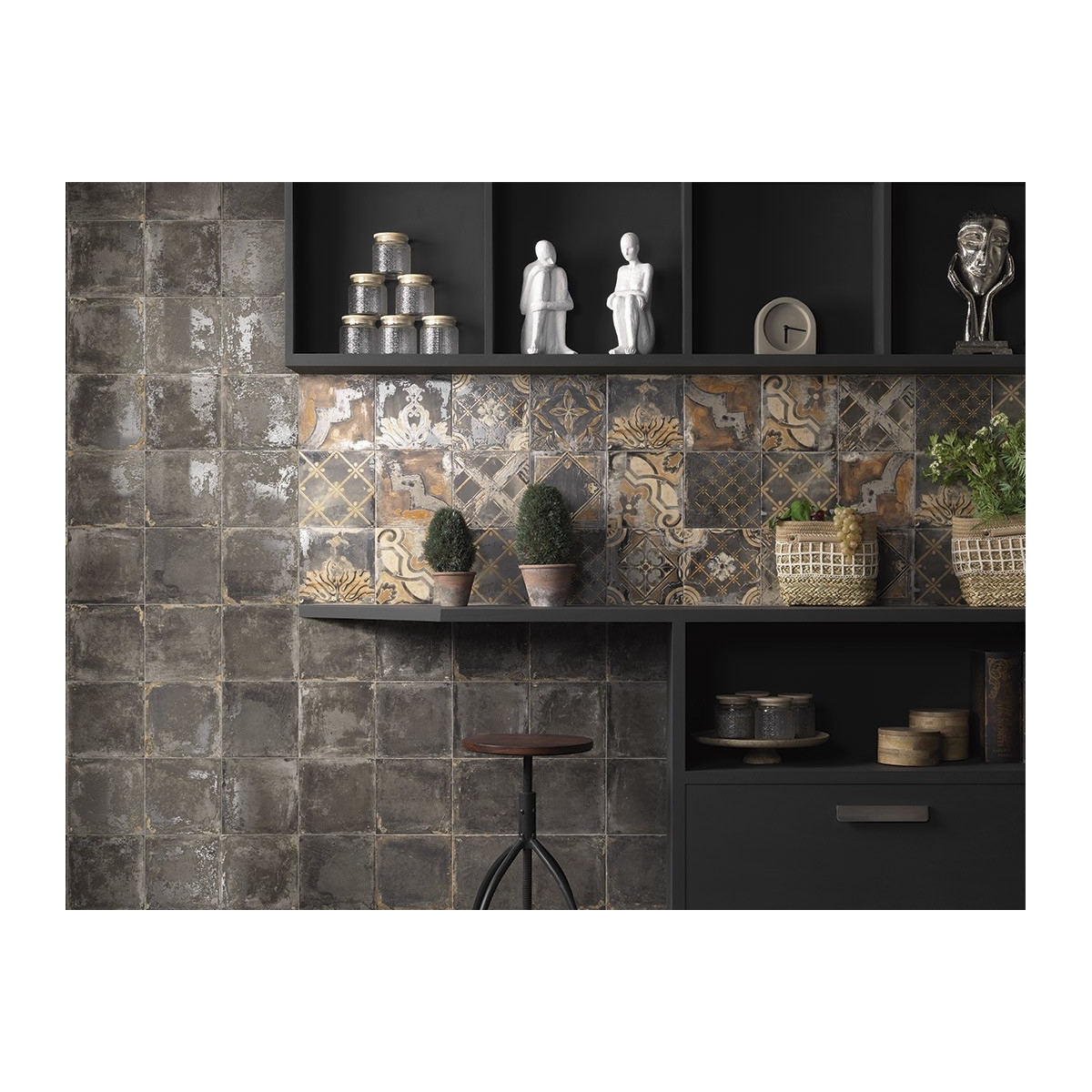 Ricordi Nero 20x20 (m2) Mainzu