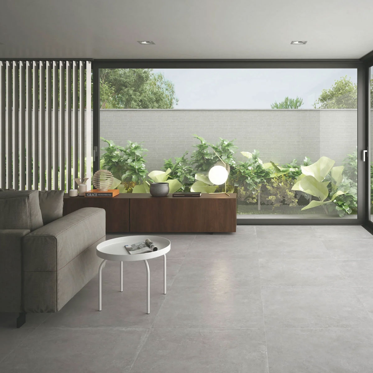 Terme gris satiné 60x60 (Carton de 1.08m2)