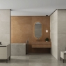 Baño con pavimento Terramar Earth Antideslizante 60x60