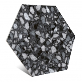 Terazzo Black Mate 23x27 (Caixa de 0,75 m2)