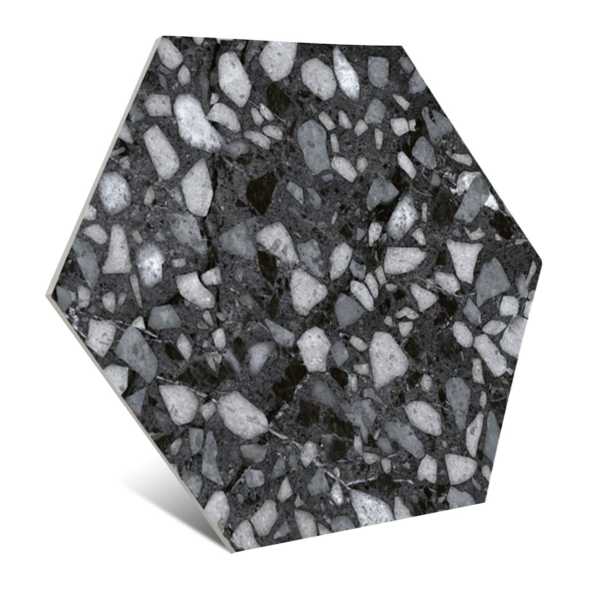 Terazzo Black Mate 23x27 (Schachtel mit 0,75 m²)