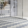 Baño con revestimiento Blue Water White Season 20x20