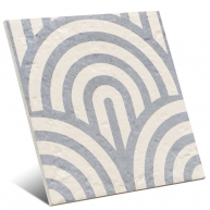 Bleu Eau Décor Bleu Trois 20x20 (Boîte 1m2)
