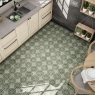 Interior con pavimento Green Garden Decor Prairie 20x20