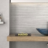 Baño con Revestimiento Dundee P.R. Gris 33.3x55