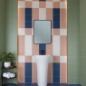 Baño con revestimiento Normandy Technical Soft Navy 20x20