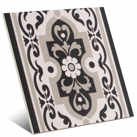 Normandy Border Normandy Schwarz 20x20 (Box 1m²)