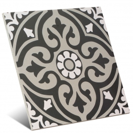 Foto de Normandy Centro Normandy Black 20x20 (Caja 1m2)