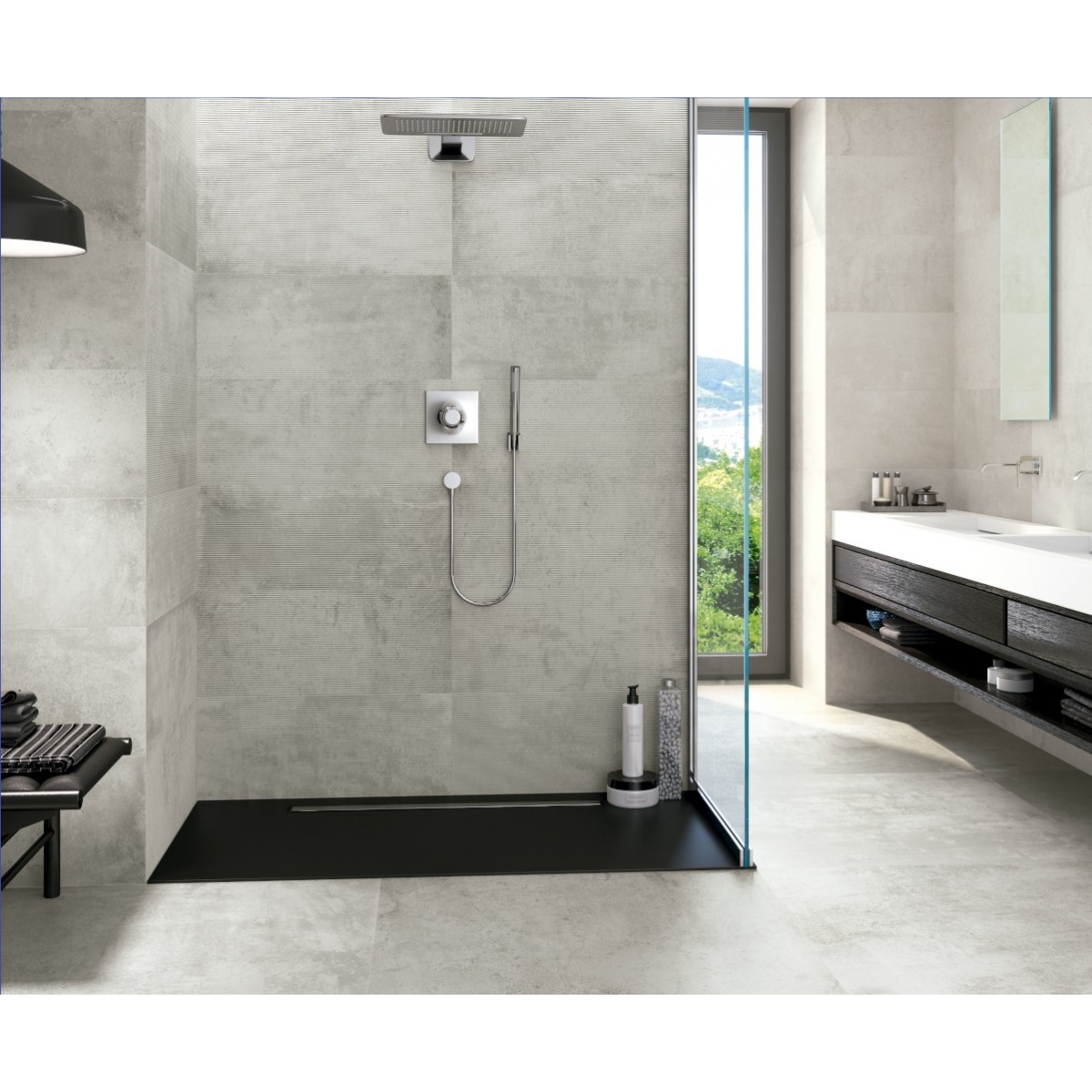 Serie 8204 Nacre by Porcelanitedos - Large Bathroom Coating