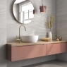 Baño con Revestimiento Eddystone P.R. Perla 25x70 cm