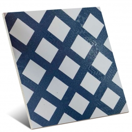 Mallorca Dunkelblauer Trenc 25x25 (Pack 12m²)