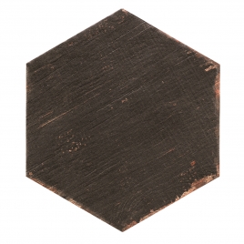 Retro Negre Hex Non-slip 36x41.5 (Box 1 m2)