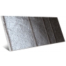 Terramater Carbone Struttura 3d Ritmo Lux18.6x37.5 cm (Caja 0.77 m2)