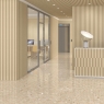 Interior con Revestimiento Ritmo-R Mostaza 32x99 (Caja 1.58 m2)