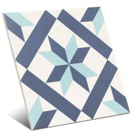 Hanoi Star Blue 33x33 (Caja 1,00m2)