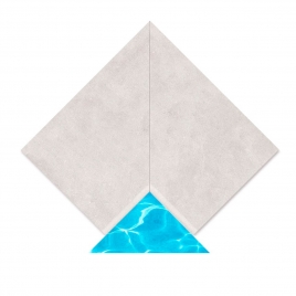 Esquina Borde Creta Cements Snow Antideslizante 33x50 (Pack 4 piezas)