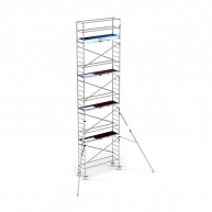 Torre Andamio Móvil Pro 75x250 cm - 10,20 m de altura de trabajo