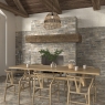 Interior con revestimiento Argile Terra 7.5x30 (Caja 0.50m2)