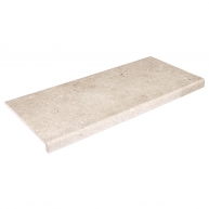 Peldaño Angular Piedra Del Bruc Beige Antislip 67,5x32/3 (Caja 1.35m2)