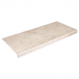 Peldaño Angular Piedra Del Bruc Beige Antislip 67,5x32/3 (Caja 1.35m2)