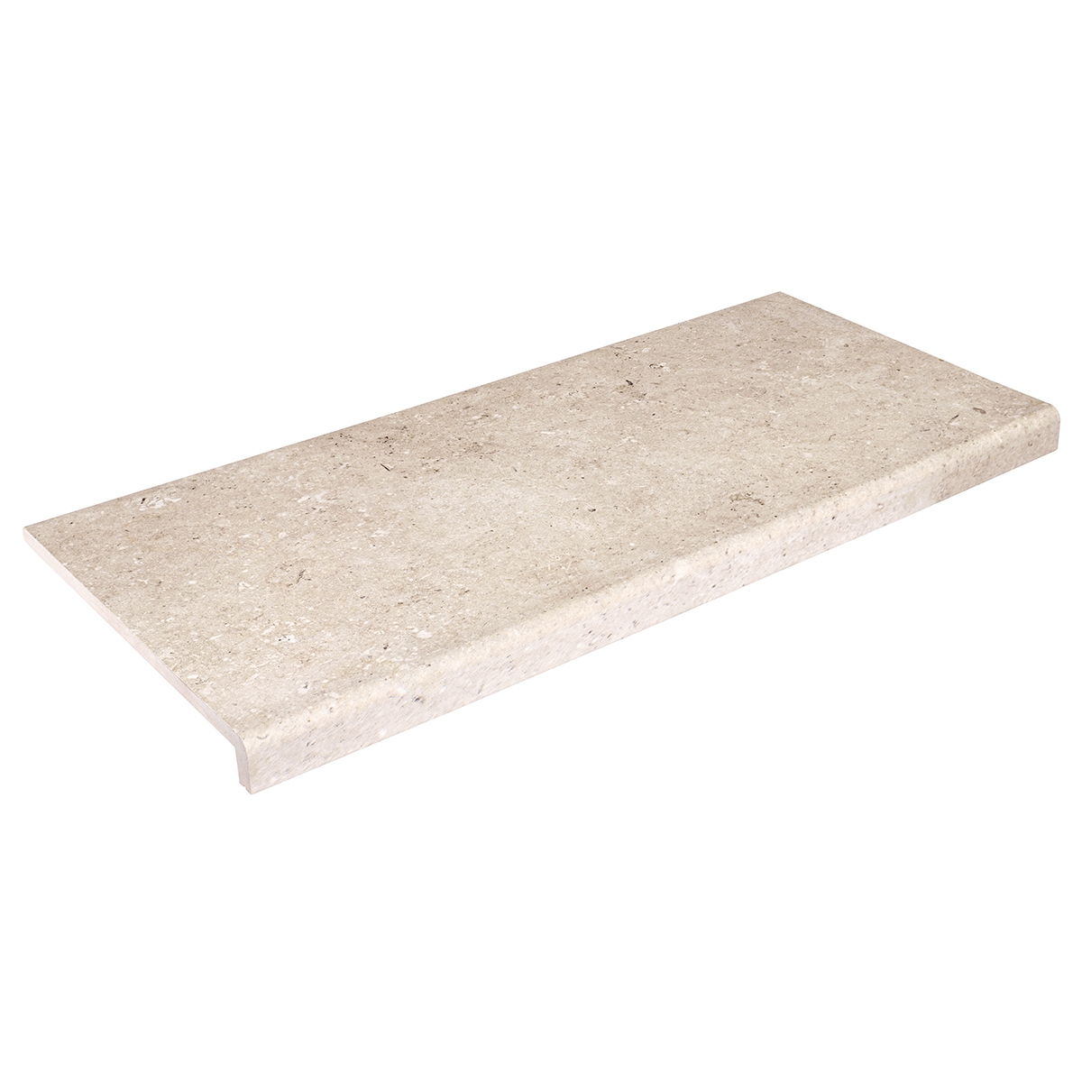 Peldaño Angular Piedra Del Bruc Beige Antislip 67,5x32/3 (Caja 1.35m2)