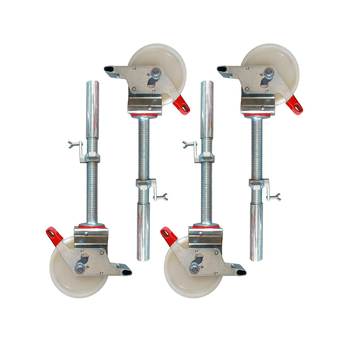 Ruedas para la Torre Andamio Eco Light 135x250 - 10,20 m Altura de trabajo