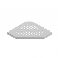 Estantes de Ducha Trapezoidal Plus Inox