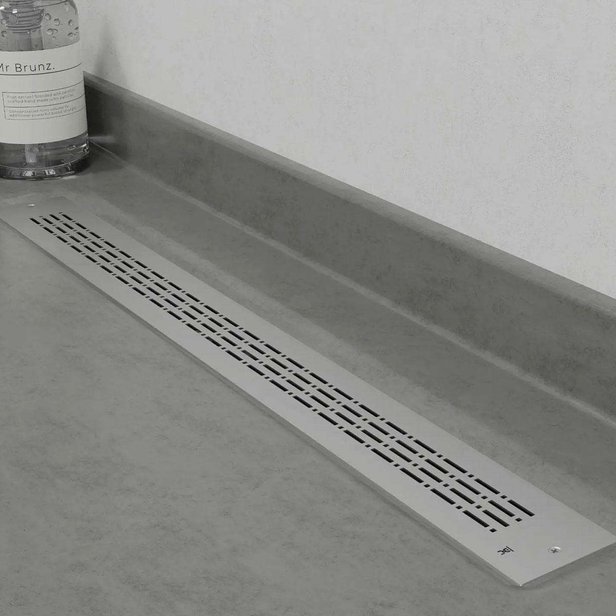 Baño con Kit de ducha para suelos vinílicos Evolux Vinyl