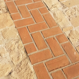Azulejos Rústicos Vermelhos 14x28,5 (Pack 104 peças)