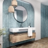Baño con revestimiento Amalfi Laguna 7.5x30