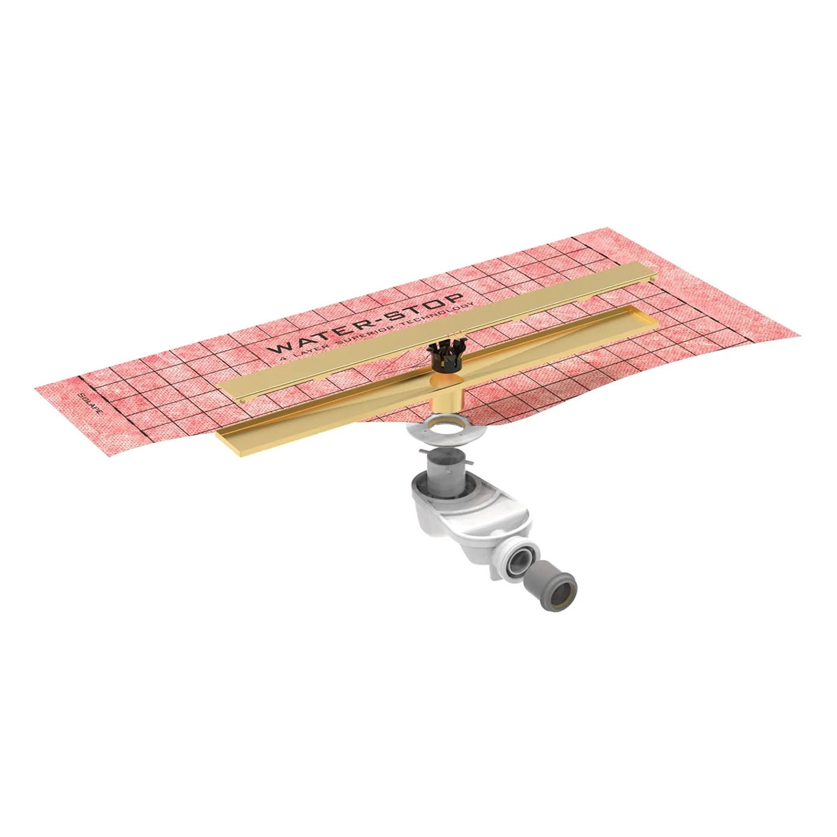 Kit de Ducha Completo Evolux Ruber Lisa Gold