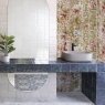 Baño con revestimiento Mahon Blanco 15x15 (Caja 0.5m2)