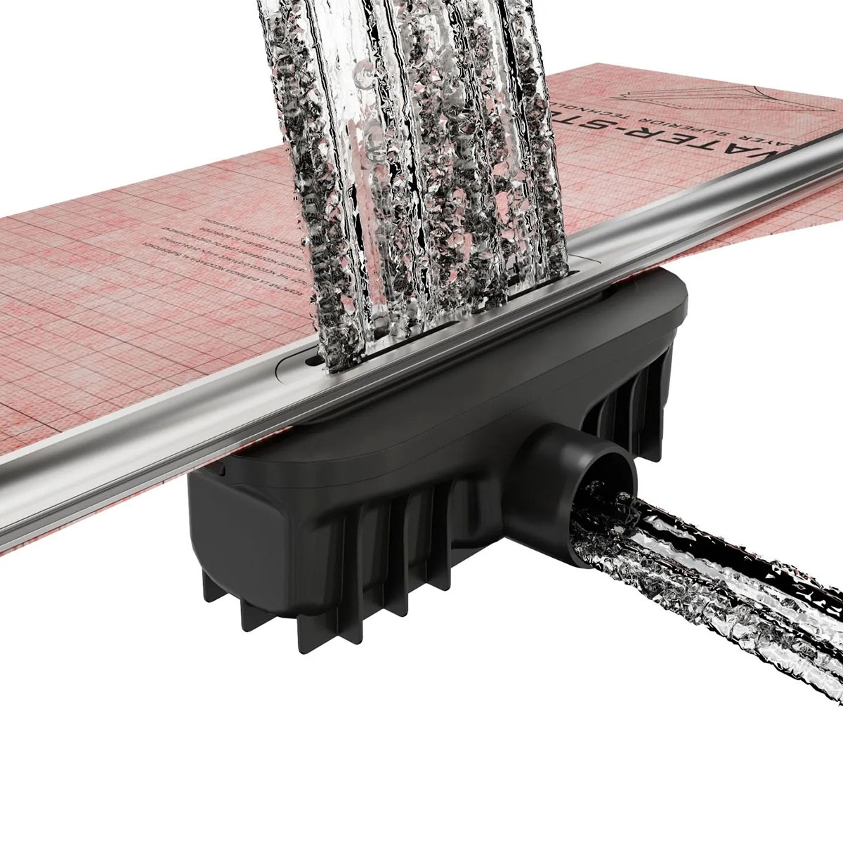 Sistema de Ducha Completo Superkit Rejilla Revolux 100cm 2