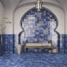 Baño con revestimiento Sintra Decor Star I Misty Blue 12,4x12,4
