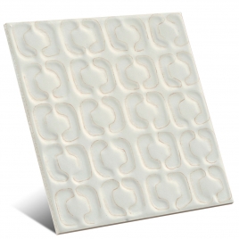 Struttura Stamp 3D Bianco Memory 15x15 (Caixa 0,81m2)