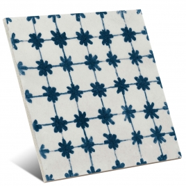 Tappeto 1 Mémoire Blu 15x15 (Boîte 0,81m2)