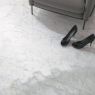 Sala con pavimento Vita Pulido 120x120