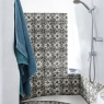 Baño con Revestimiento Memoria Tappeto 2 Nero 15x15