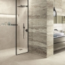 Baño con pavimento Wabi Sabi Stru Sabbia Antideslizante 60x120