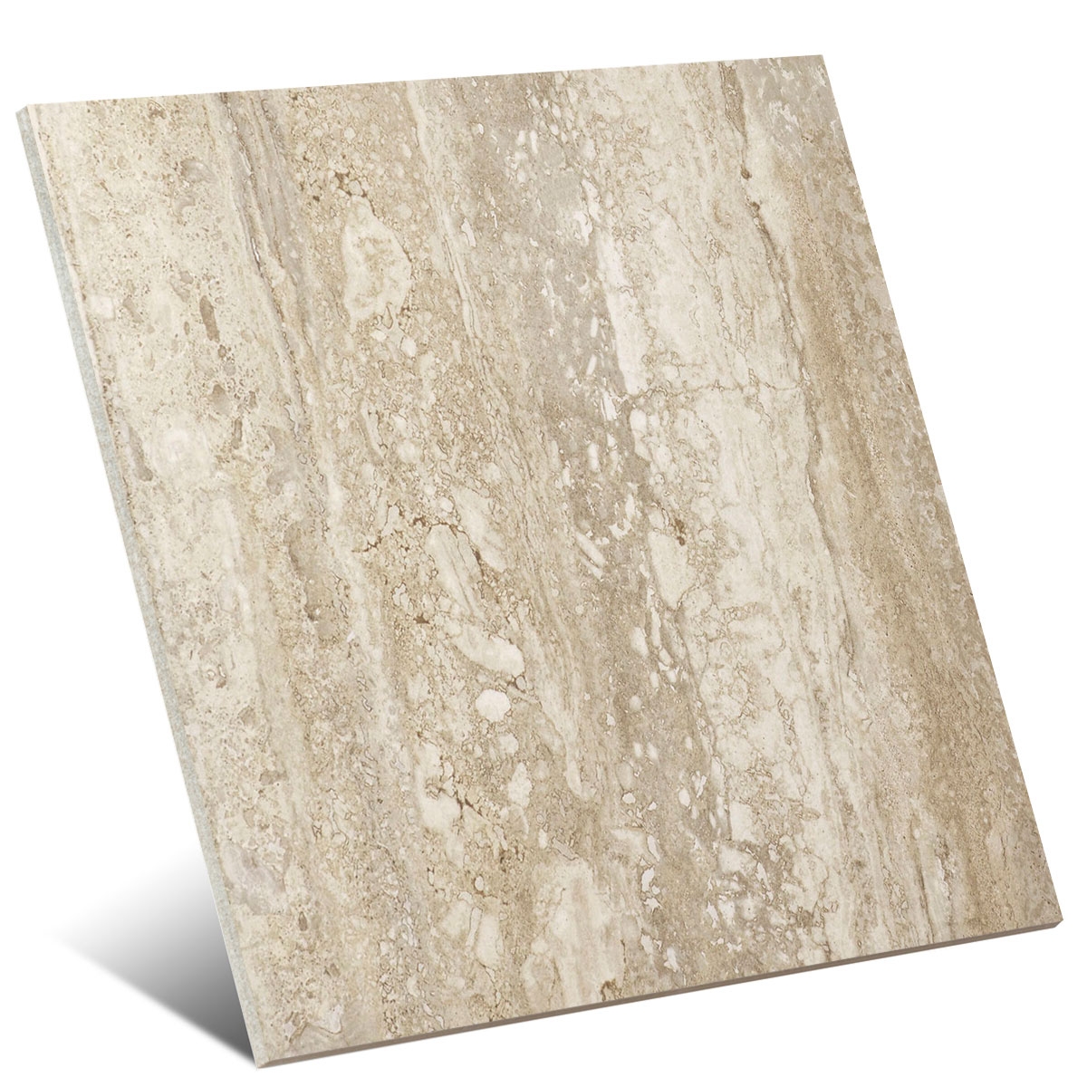 Wabi Sabi Stru Travertino Brescia Antideslizante 60x60 (Caja de 1.44m2)