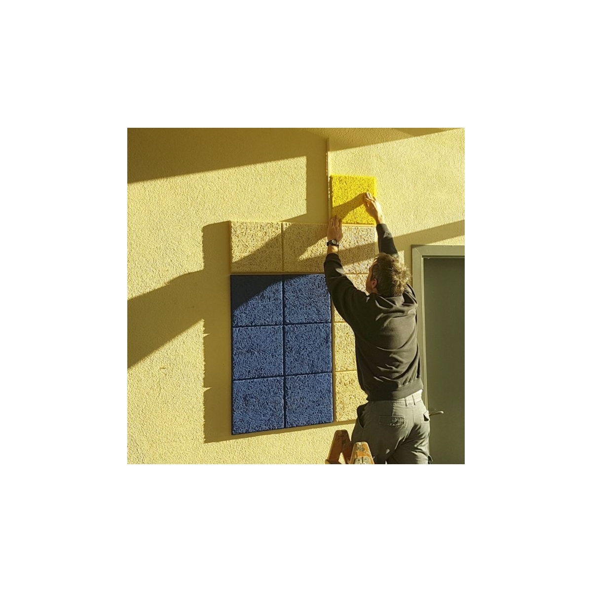 Comprar painel acústico isolante para parede em abeto natural ao melhor preço