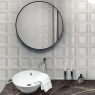 Baño con Revestimiento Bliss Square 3D Ice 30x90