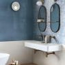 Baño con Revestimiento Bliss Ice 30x90