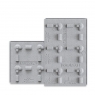 Panel Aislante BORJASAT 60mm Pasos 370 y 395