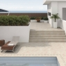 Exterior con pavimento Area Beige Antideslizante 60x60 (Caja 0.72m2)