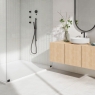 Baño con revestimiento Exa White 33x100