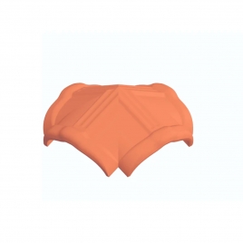 4 Vías Circular Encaje Rojo 40x40x15 cm (Precio por pieza)