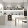 Cocina con revestimiento Legacy White 40x120
