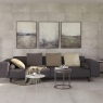 Interior con pavimento Make Up Grey 100x100 (2,00m2)